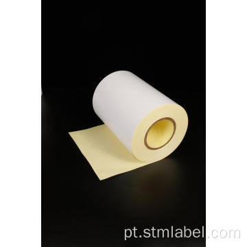 Papel semi -brilho papel amarelo permanente à base de